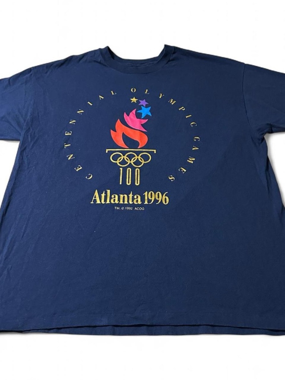 Atlanta 1996 Olympics Shirt Size XL Hanes Vintage 90s